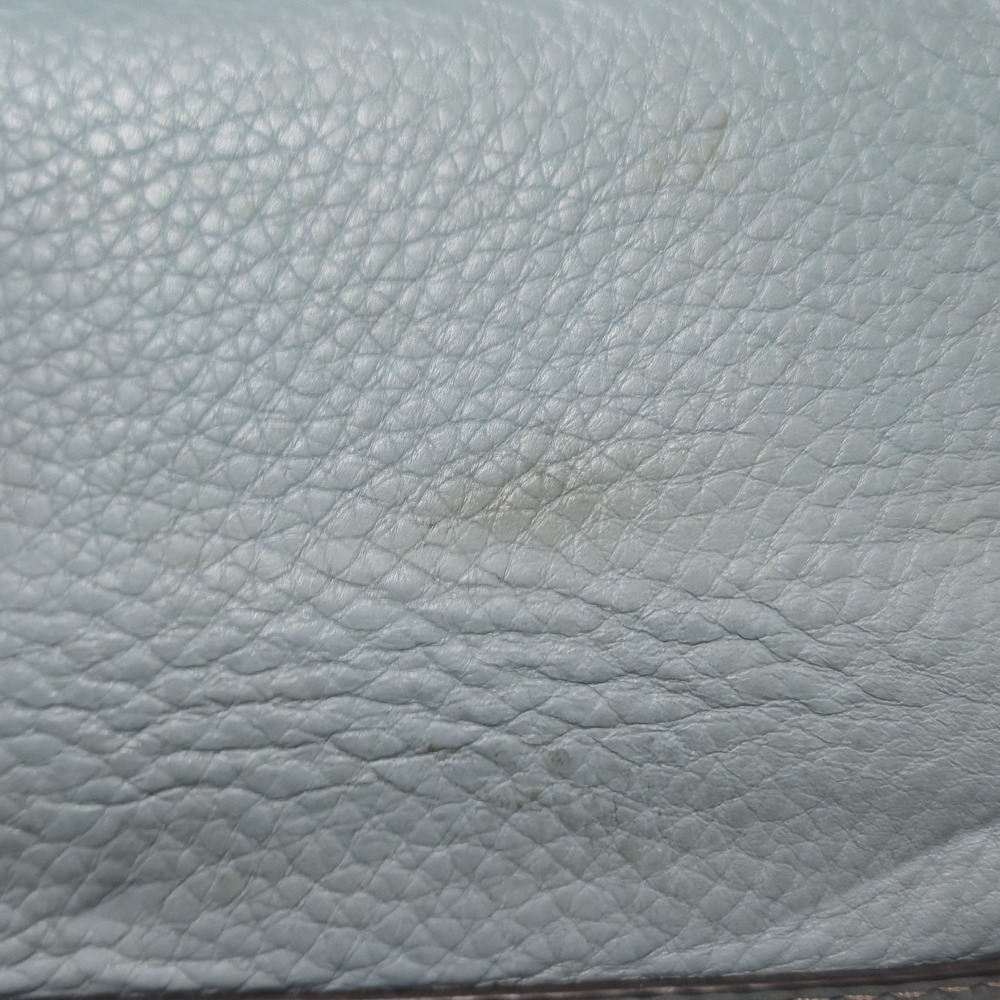 COACH Chelsea Hobo Bag Teal Pebbled Leather Turn Lock Shoulder Purse F12338 - Picture 4 of 9